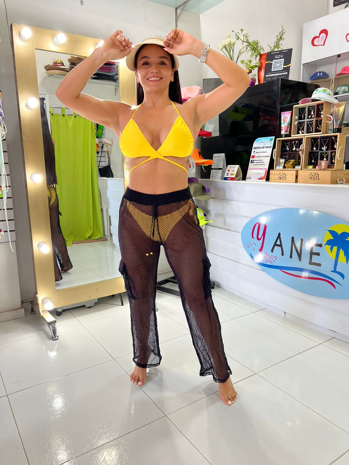 Salida Pantalón Bolsillo