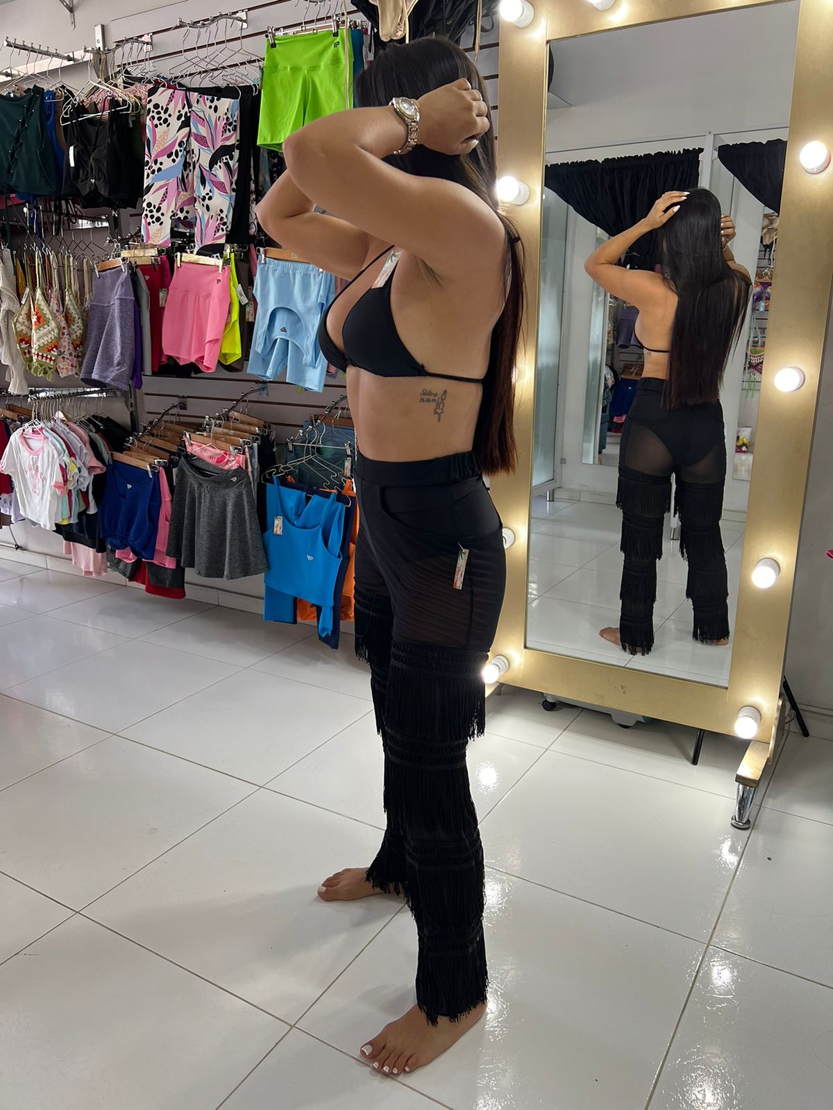 Salida Pantalón Fleco