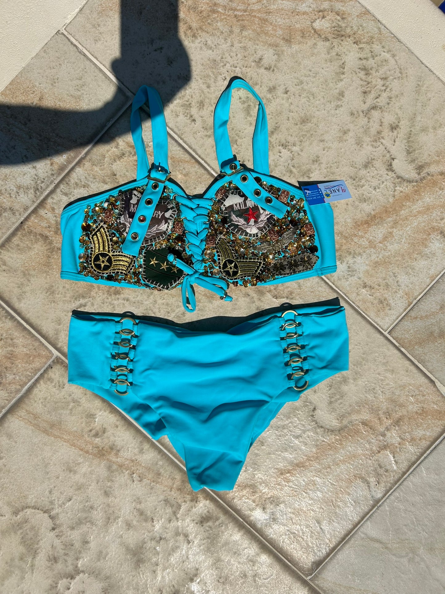 Bikini Bordado Isla